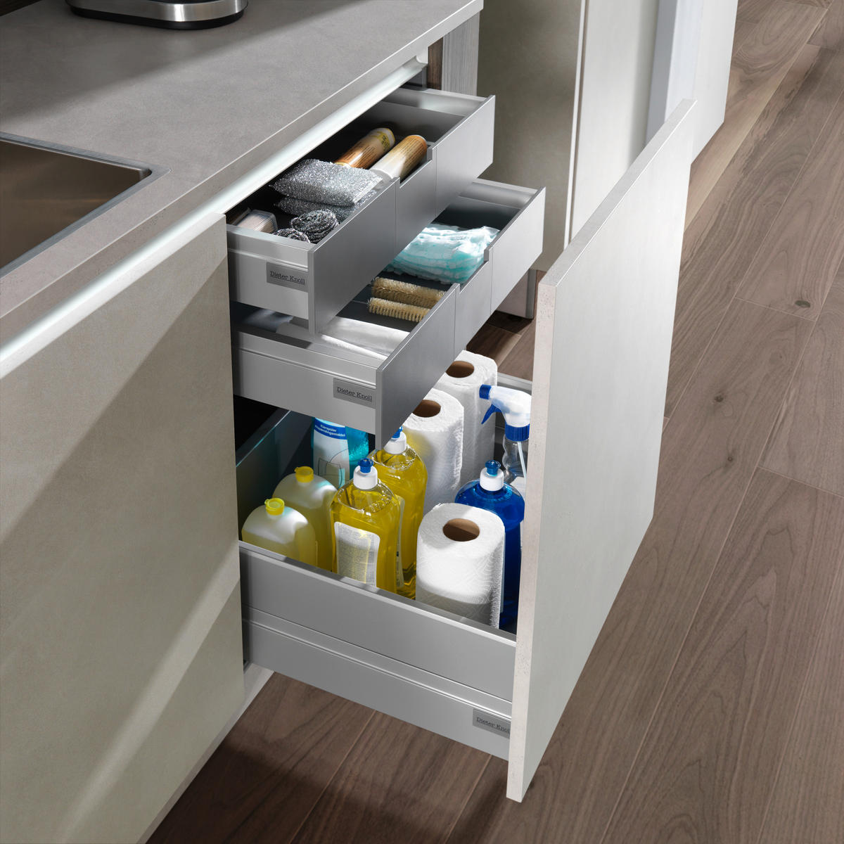 EINBAUKÜCHE   - Design, Holzwerkstoff - Dieter Knoll