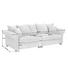 SOFA in Textil Taupe - Taupe/Eichefarben, LIFESTYLE, Holz/Textil (264/111/cm) - Landscape SOFA in Textil Taupe - Taupe/Eichefarben, LIFESTYLE, Holz/Textil (264/111/cm) - Landscape