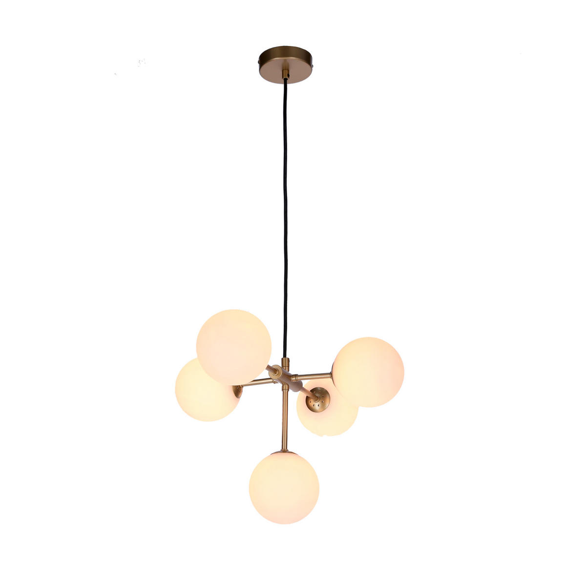 VISEČA SVETILKA    40/57 cm         28 W G9 - barve medenine, Konvencionalno, kovina (40/57cm)