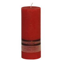 STUMPENKERZE 7,8/20 cm  - Rot, Basics (7,8/20cm) - Steinhart