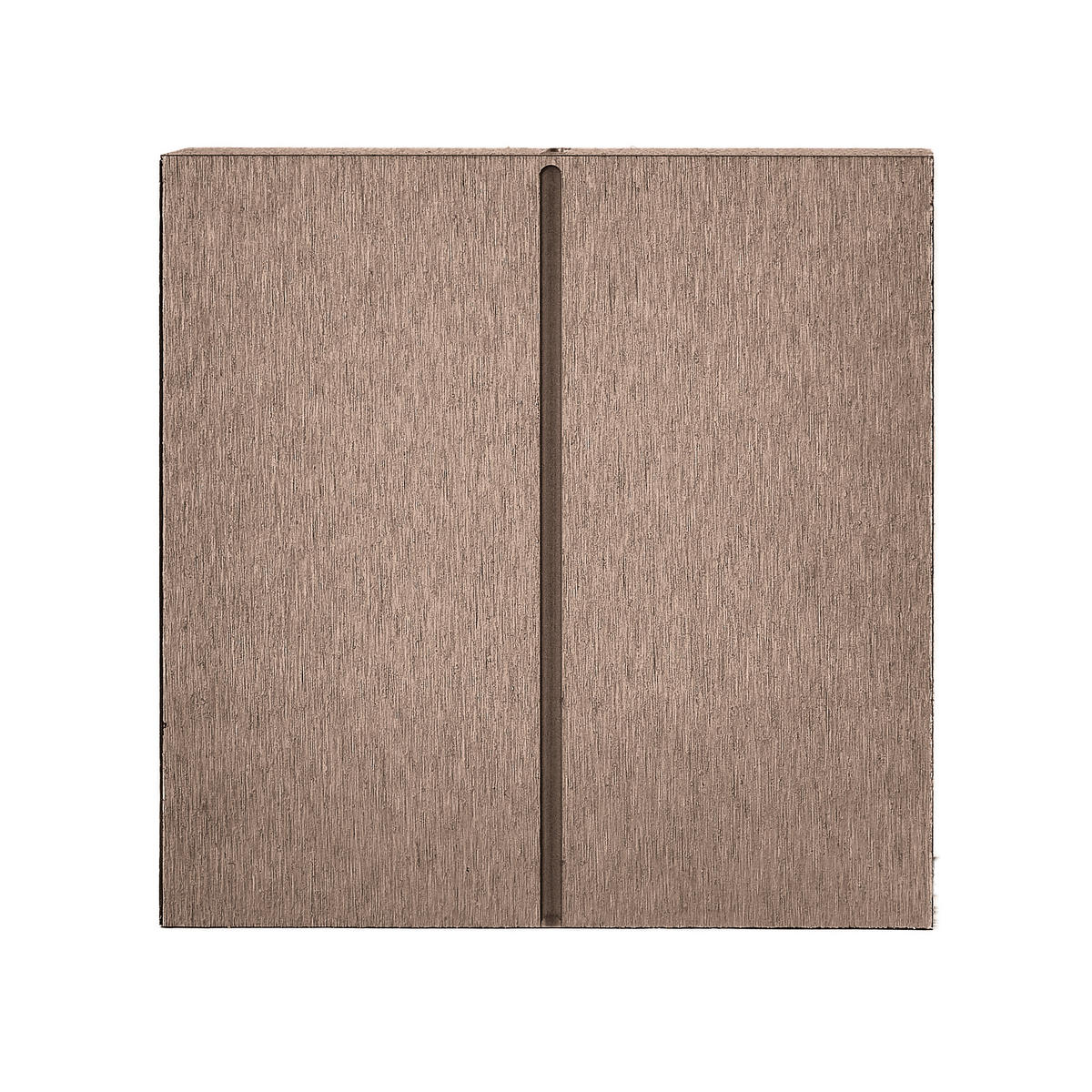 LED-WANDLEUCHTE Aera  - Bronzefarben, Design, Metall (10/10/10cm) - Grossmann