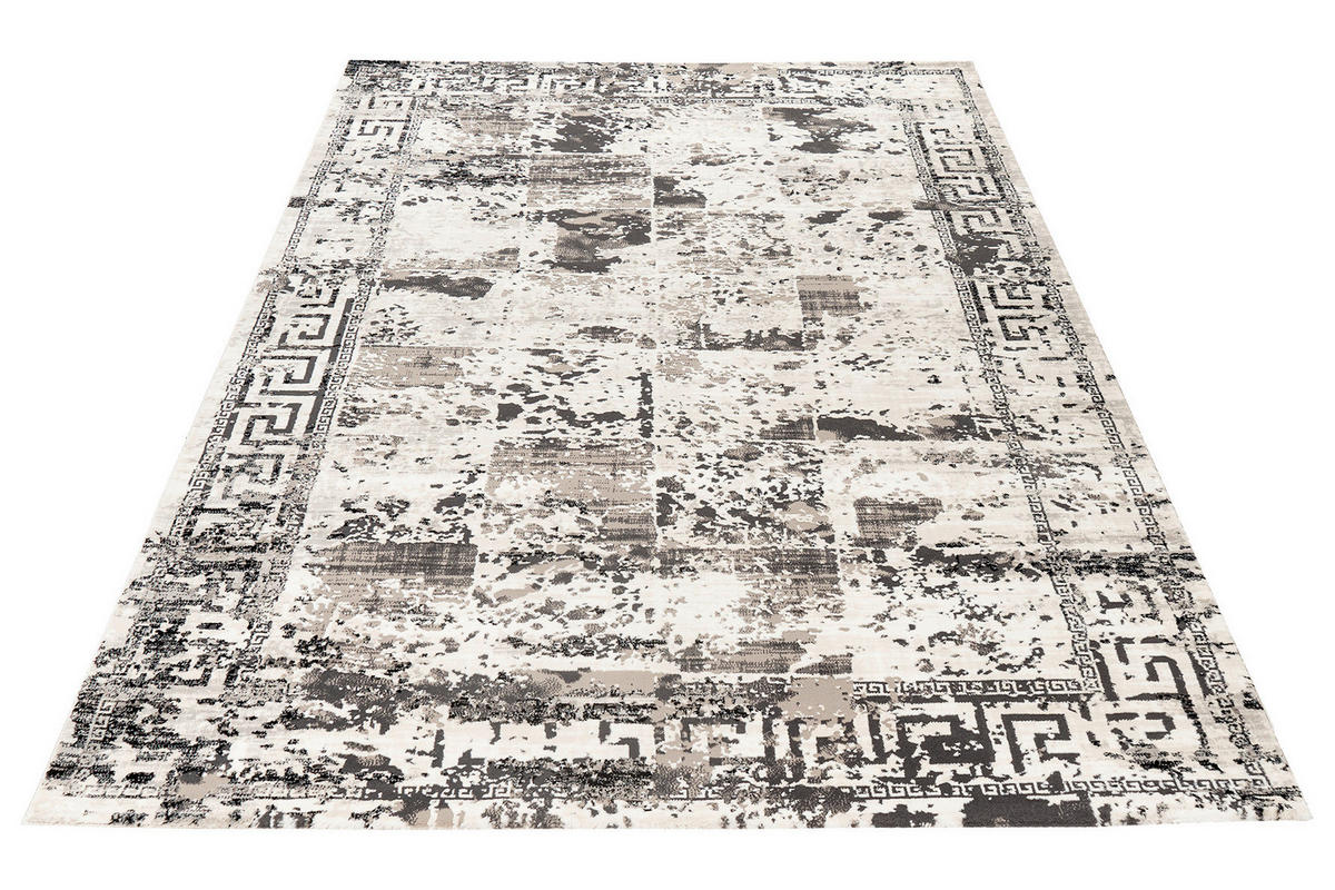 COVOR ȚESUT My Opal  - negru/gri, Lifestyle, textil (120/170cm)