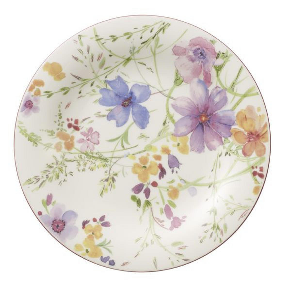 PLYTKÝ TANIER, keramika, 30 cm - viacfarebná/biela, Konventionell, keramika (30cm) - Villeroy & Boch