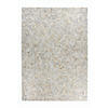 FLACHWEBETEPPICH 80/150 cm Rocket 110 Elfenbein / Gold  - Goldfarben/Creme, Basics, Leder/Textil (80/150cm) - Novel
