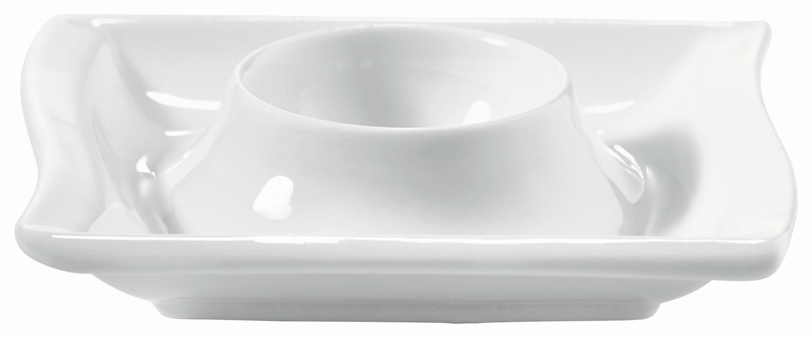 EIERBECHER Swing Keramik  - Weiß, Basics, Keramik (10/10/2,3cm) - Novel