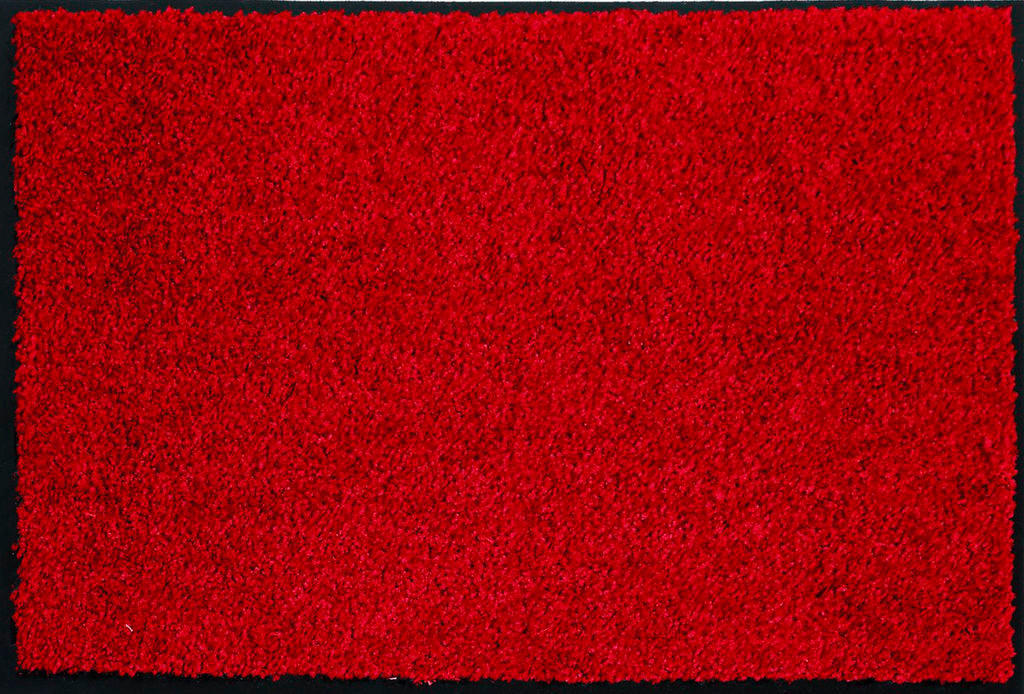 FUßMATTE  80/120 cm  Rot  - Rot, KONVENTIONELL, Textil (80/120cm) - Esposa