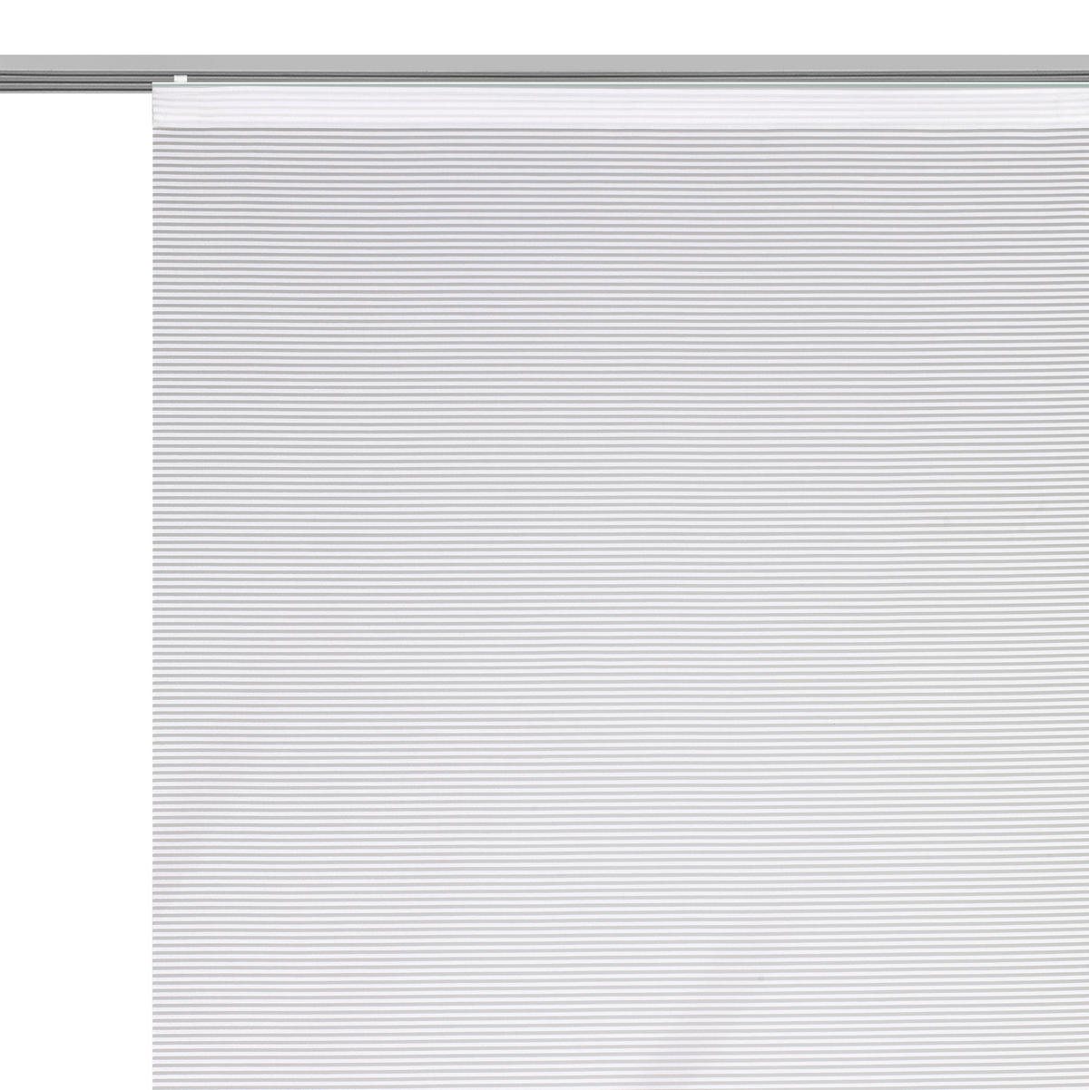 FLÄCHENVORHANG in Grau transparent  - Grau, Design, Textil (60/255cm) - Novel