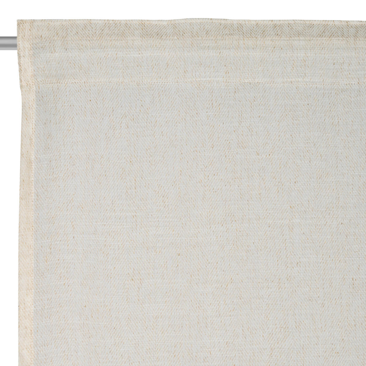 FERTIGVORHANG  halbtransparent   140/245 cm  - Beige, Basics, Textil (140/245cm) - Esposa