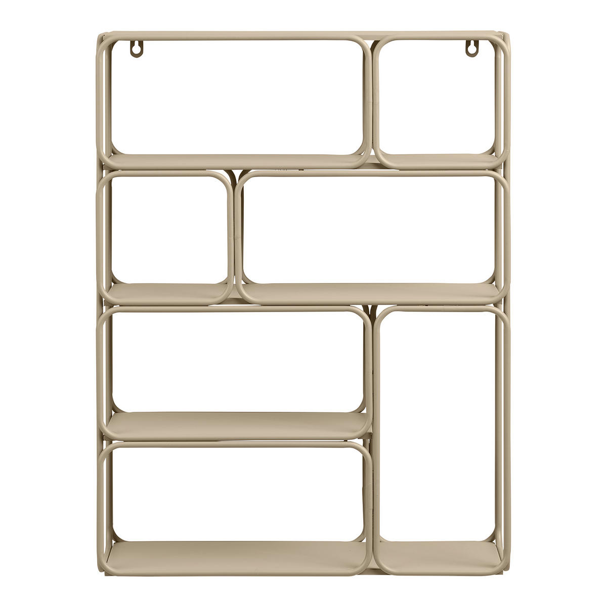 WANDREGAL  - Beige, Design, Metall (48/64/18cm) - MID.YOU