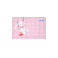 KINDERTEPPICH 100/160 cm Baby Glück  - Hellrosa, Design, Textil (100/160cm)