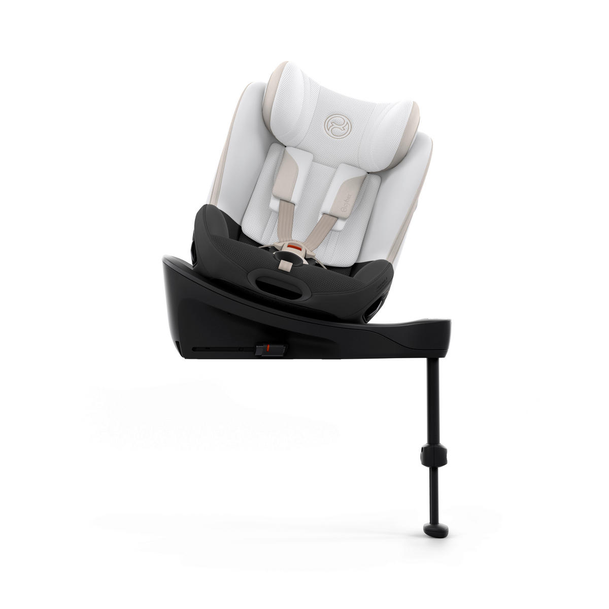 REBOARDER-KINDERSITZ Sirona Si Style Off White  - Weiß, Basics, Kunststoff/Textil (61/45,5/49,5cm) - cybex PLATINUM