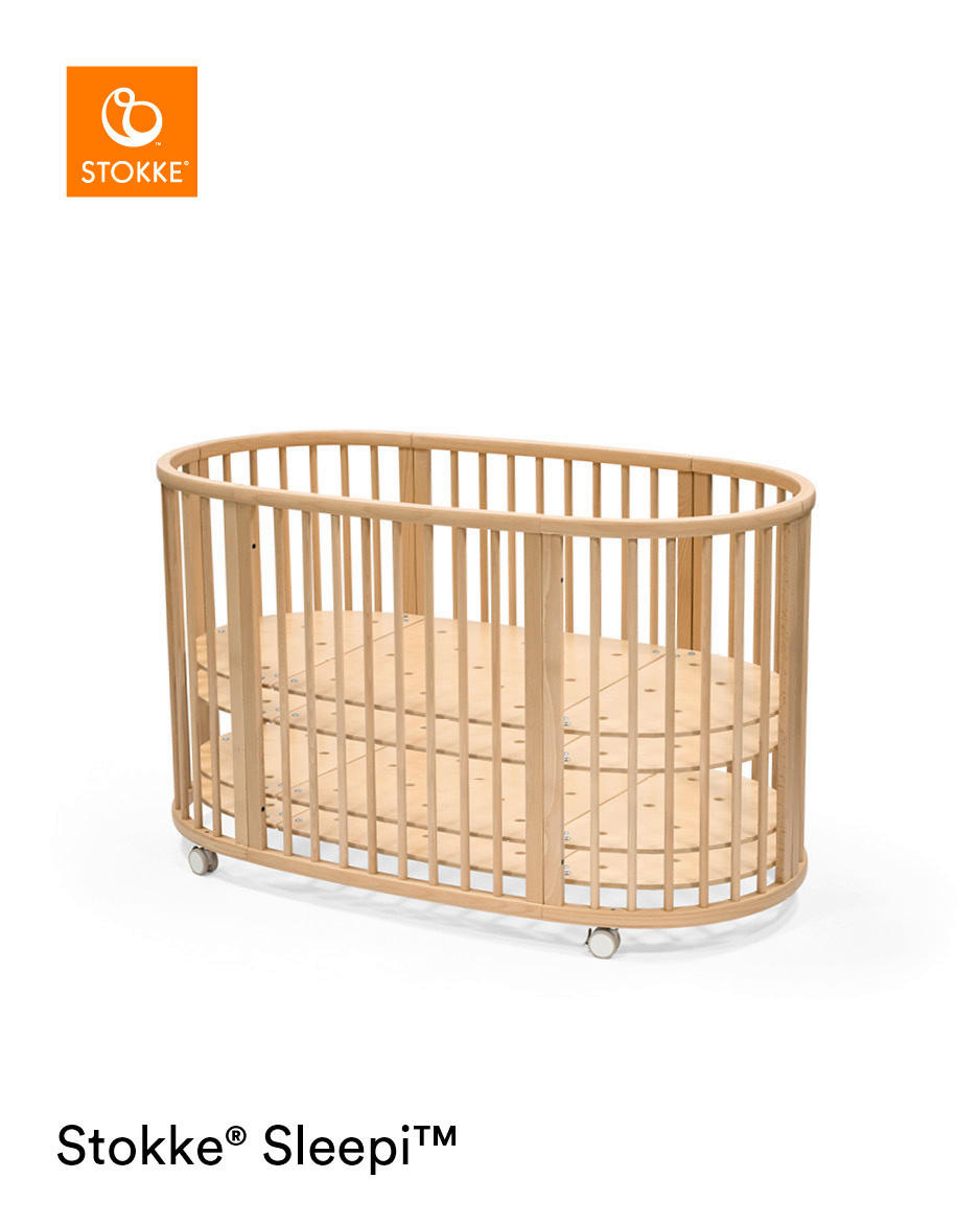 GITTERBETT  - Naturfarben, Basics, Holz (141/74/78cm) - Stokke