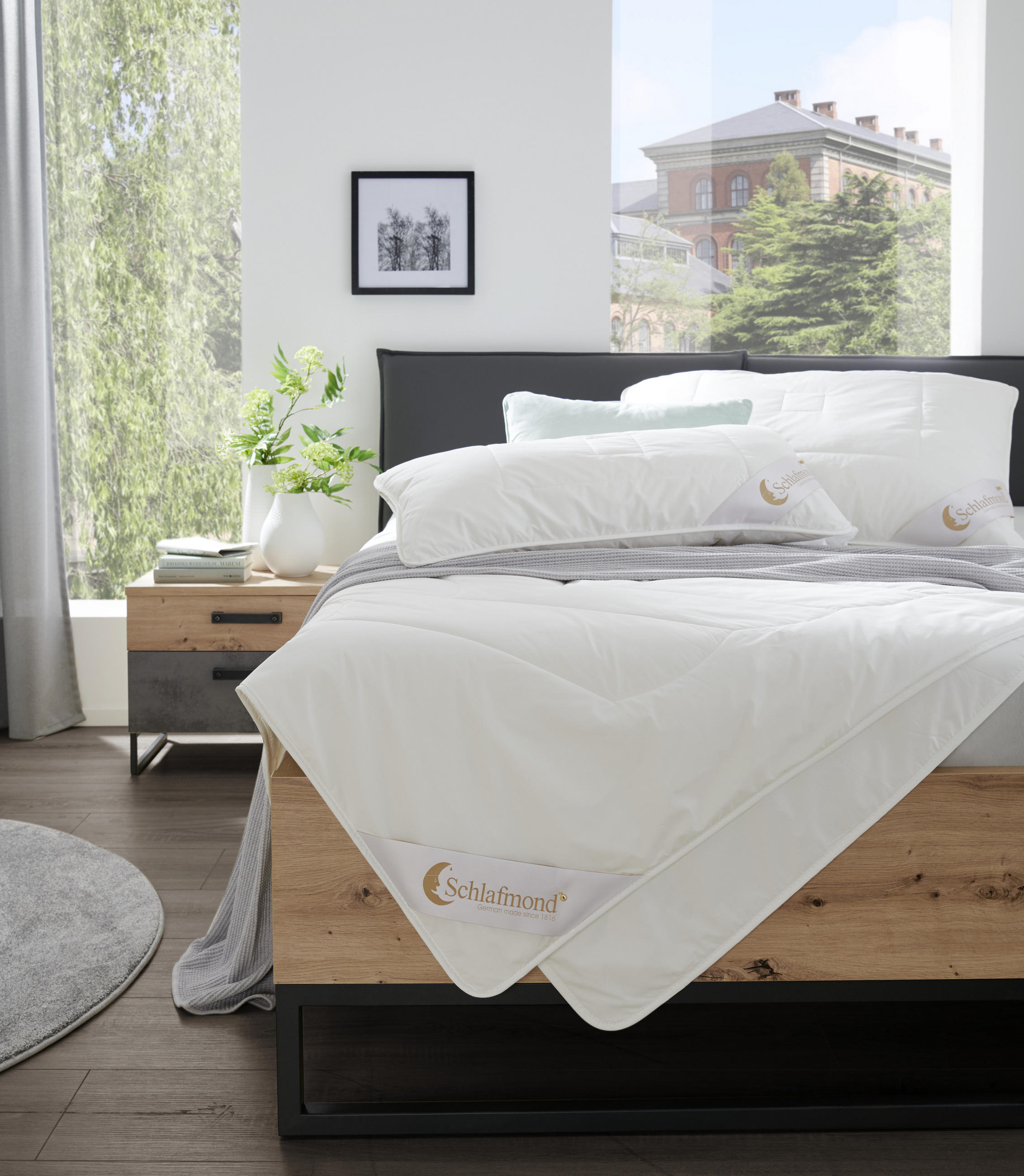 GANZJAHRESDECKE 140/200 cm Goldmarie  - Creme, Basics, Textil (140/200cm) - Schlafmond
