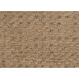 ECKSOFA Rostfarben Chenille  - Rostfarben/Schwarz, KONVENTIONELL, Textil/Metall (178/264cm) - Hom`in