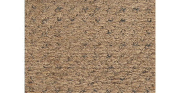 ECKSOFA Rostfarben Chenille  - Rostfarben/Schwarz, KONVENTIONELL, Textil/Metall (178/264cm) - Hom`in