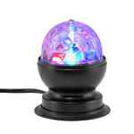 LED-TISCHLEUCHTE 8,8 cm   - Transparent/Schwarz, Trend, Kunststoff (8,8cm) - Novel