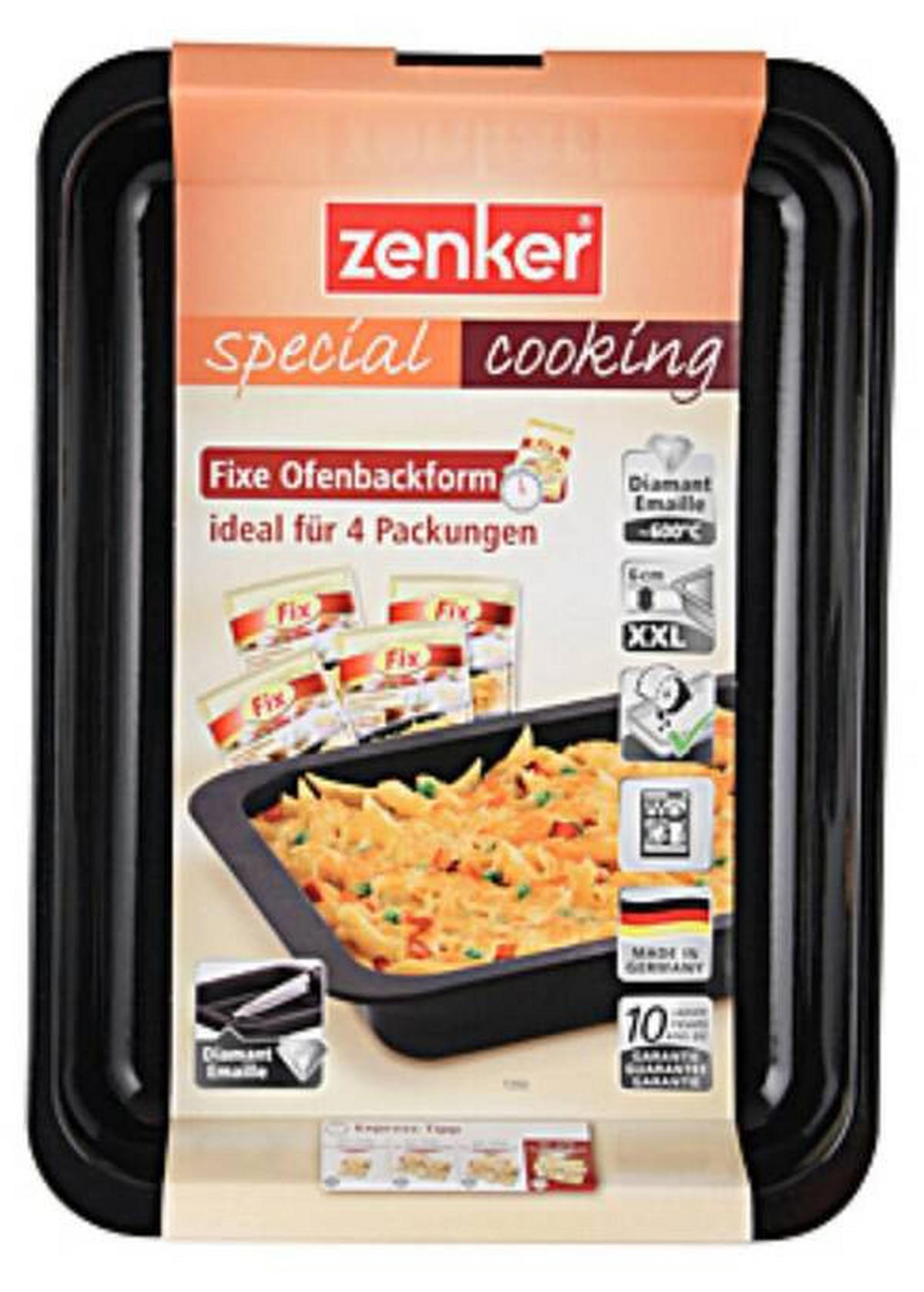 PLECH NA PEČENIE  40/29 cm - čierna, Konventionell, kov (40/29cm) - Zenker