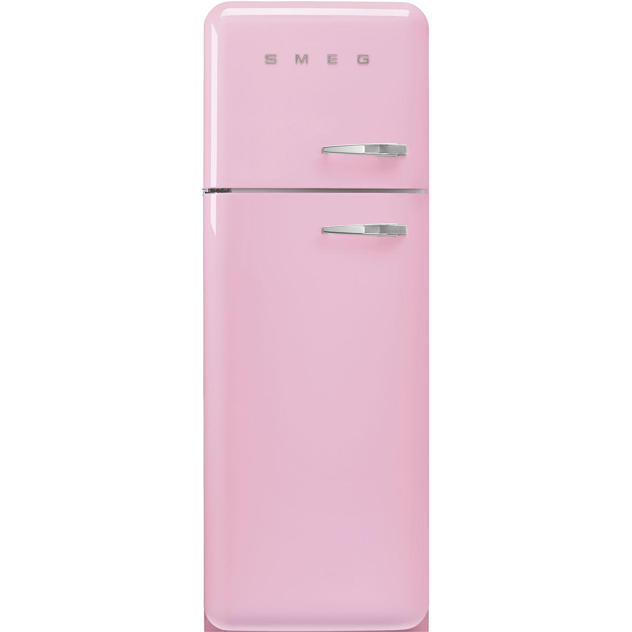 KÜHL-GEFRIER-KOMBINATION 60/178/72,8 cm FAB30LPK5 - Pink, Basics, Metall (60/178/72,8cm) - SMEG