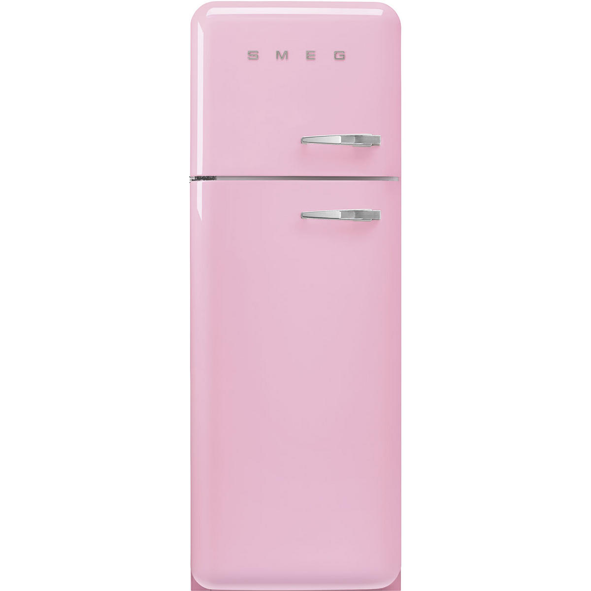 KÜHL-GEFRIER-KOMBINATION 60/178/72,8 cm FAB30LPK5  - Pink, Basics, Metall (60/178/72,8cm) - SMEG