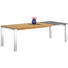 ESSTISCH in Holz, Metall 200(280)/100/77 cm - Eichefarben, Design, Holz/Metall (200(280)/100/77cm) - Bert Plantagie ESSTISCH in Holz, Metall 200(280)/100/77 cm - Eichefarben, Design, Holz/Metall (200(280)/100/77cm) - Bert Plantagie