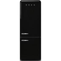 KÜHL-GEFRIER-KOMBINATION FAB38RBL5  - Schwarz, Basics, Metall (70,6/205/71,1cm) - SMEG