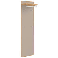 GARDEROBENPANEEL  in 44/183/29 cm  - Sandfarben/Eiche Bianco, Design, Holz/Holzwerkstoff (44/183/29cm)