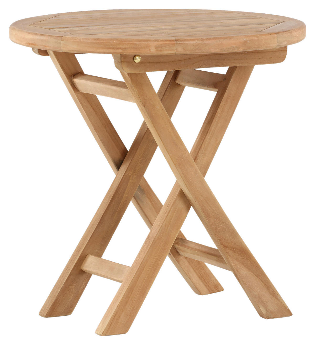 GARTENBEISTELLTISCH 50/50/50 cm  - Teakfarben, KONVENTIONELL, Holz (50/50/50cm) - Gardenson