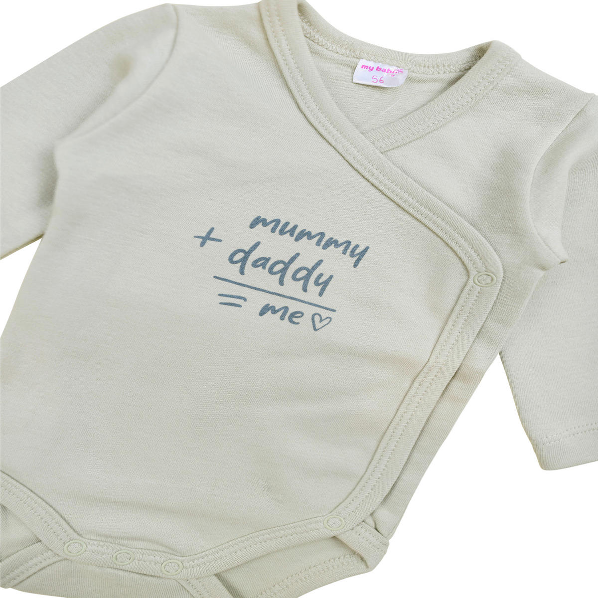 WICKELBODY  - Grün, Basics, Textil (56null) - My Baby Lou