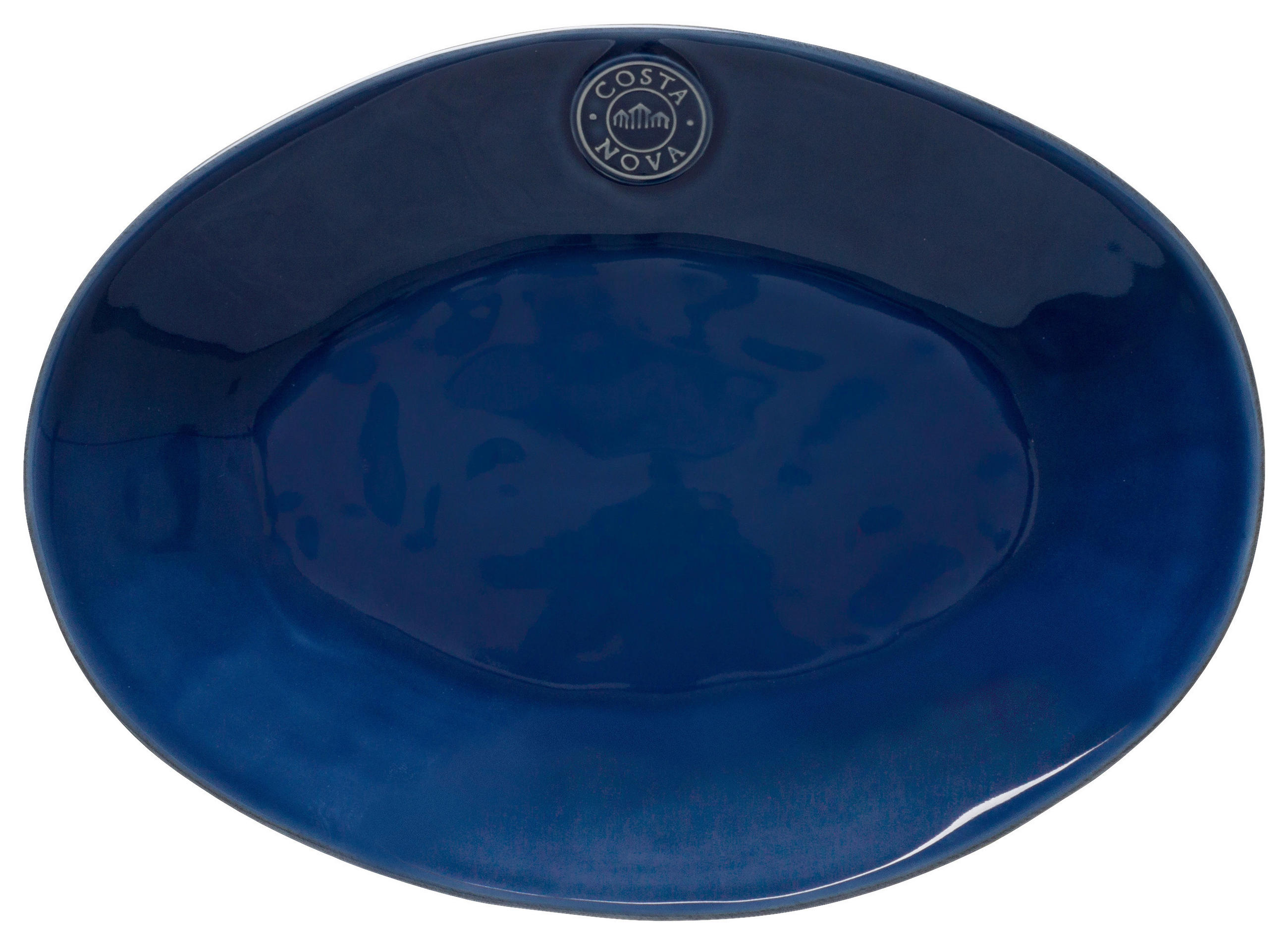 SERVIERPLATTE - Blau, Basics, Keramik (30/3/22cm) - Costa Nova