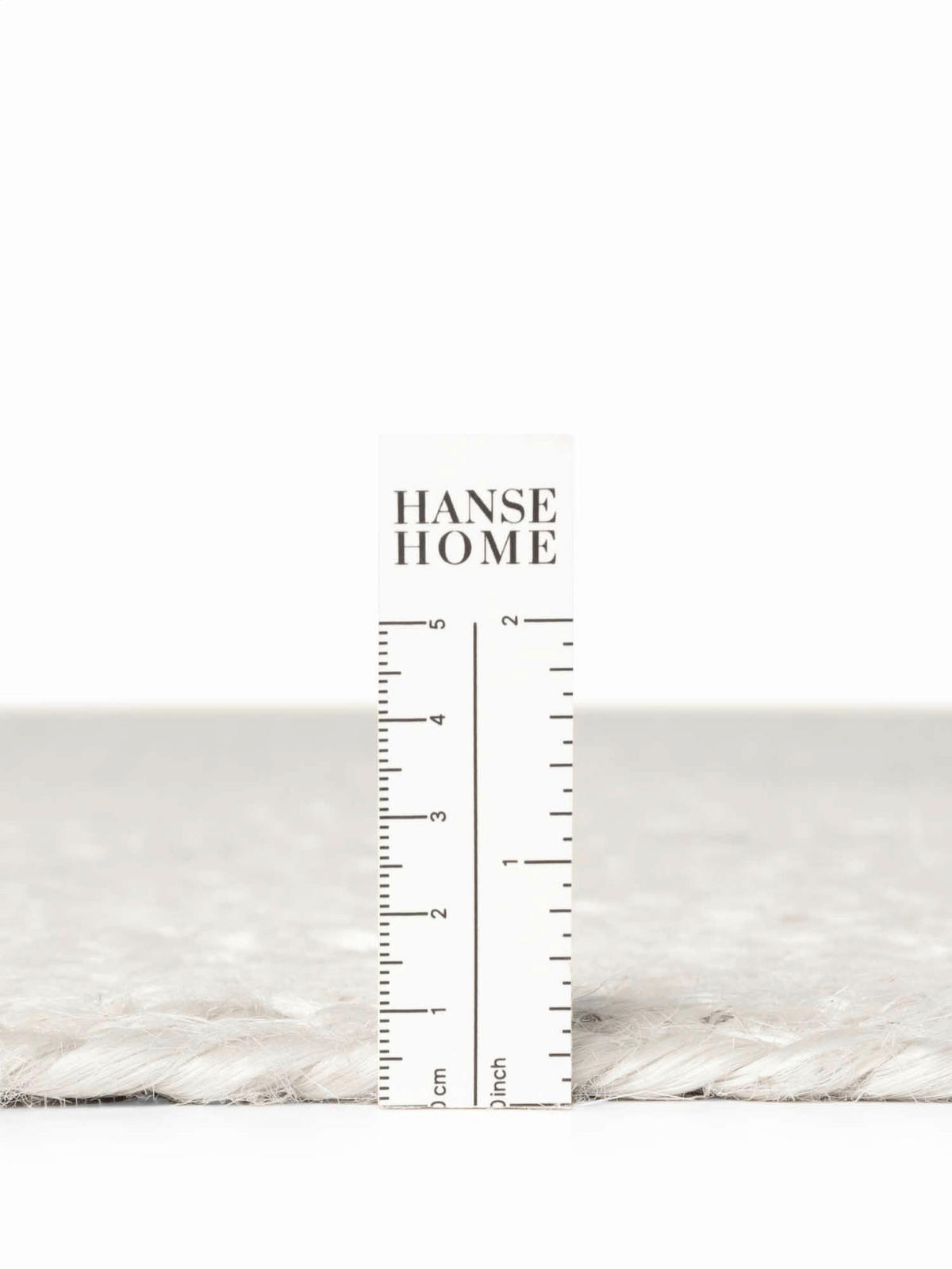 JUTETEPPICH 160/230 cm Jute Braided Weiß  - Weiß, Basics, Textil (160/230cm) - Hanse Home
