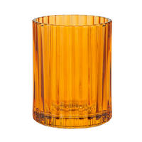 ZAHNPUTZBECHER Glas  - Braun, Basics, Glas (7,7/10/7,7cm) - Wenko