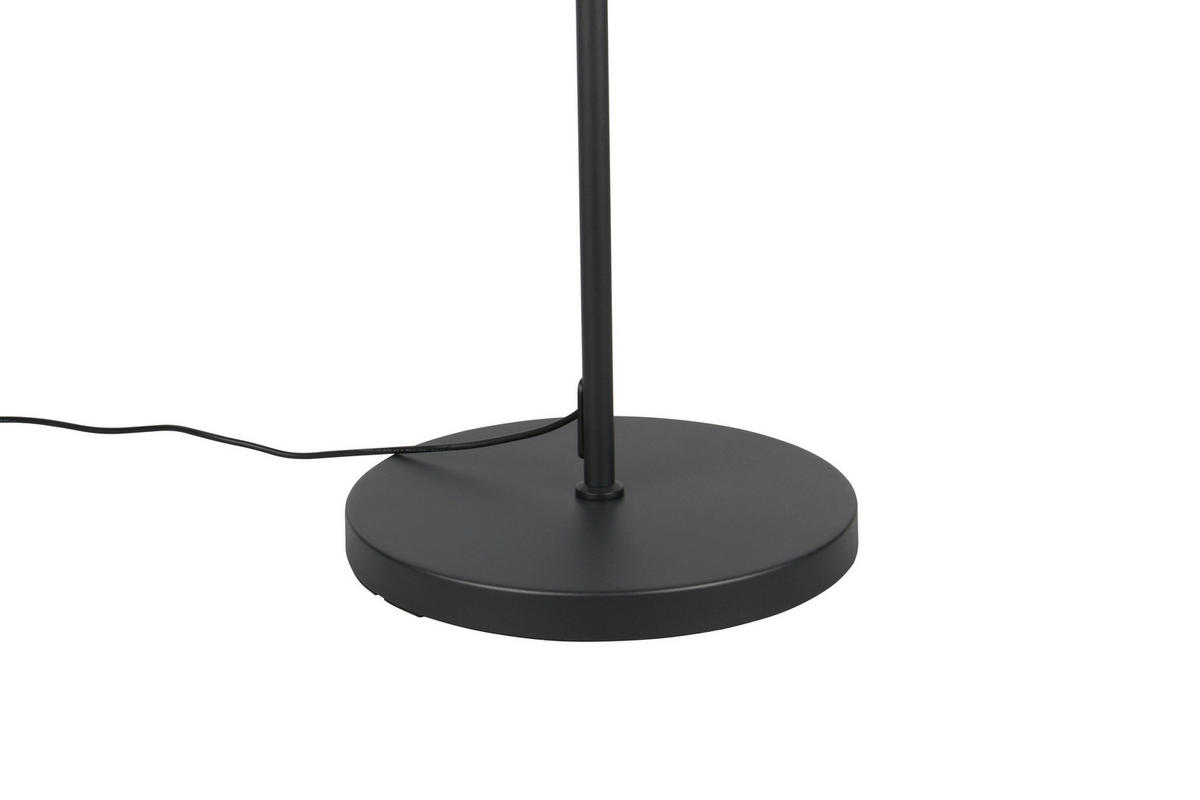 LED-STEHLEUCHTE SOLENNE 26/160/37 cm  - Transparent/Goldfarben, Design, Glas/Metall (26/160/37cm)
