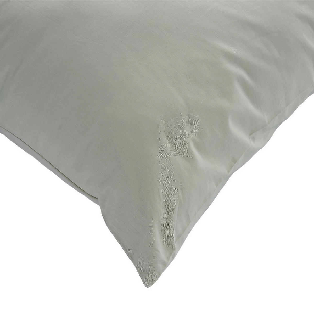 BETTWÄSCHE 155/220 cm  - Salbeigrün, Basics, Textil (155/220cm)