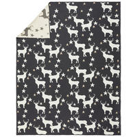 DEKA, bavlna, 150/200 cm - sivá/biela, Basics, textil (150/200cm) - Novel