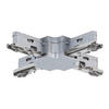 SCHIENENSYSTEM-VERBINDER URail 10,4/1,8/10,4 cm   - Chromfarben, Design, Metall (10,4/1,8/10,4cm) - Paulmann