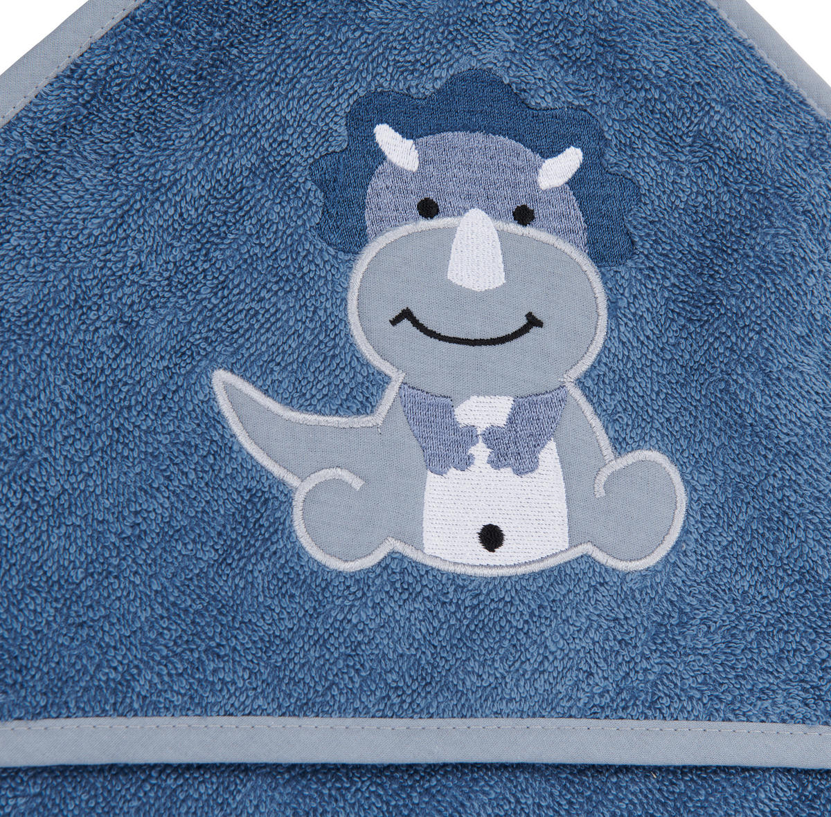 KAPUZENBADETUCH DIDI 100/100 cm  - Dunkelblau, Trend, Textil (100/100cm) - Patinio