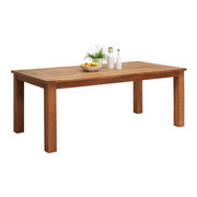 GARTENTISCH - Teakfarben, Design, Holz (220/75/100cm) - Ambia Garden