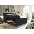 BOXSPRINGBETT 180/200 cm  in Schwarz  - Schwarz, Basics, Holzwerkstoff/Kunststoff (180/200cm) - Esposa