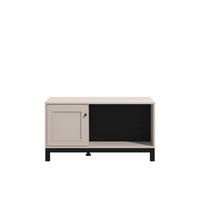 DOHÁNYZÓASZTAL - kasmír, Basics, faalapú anyag (101/55/54cm) - Ti'me