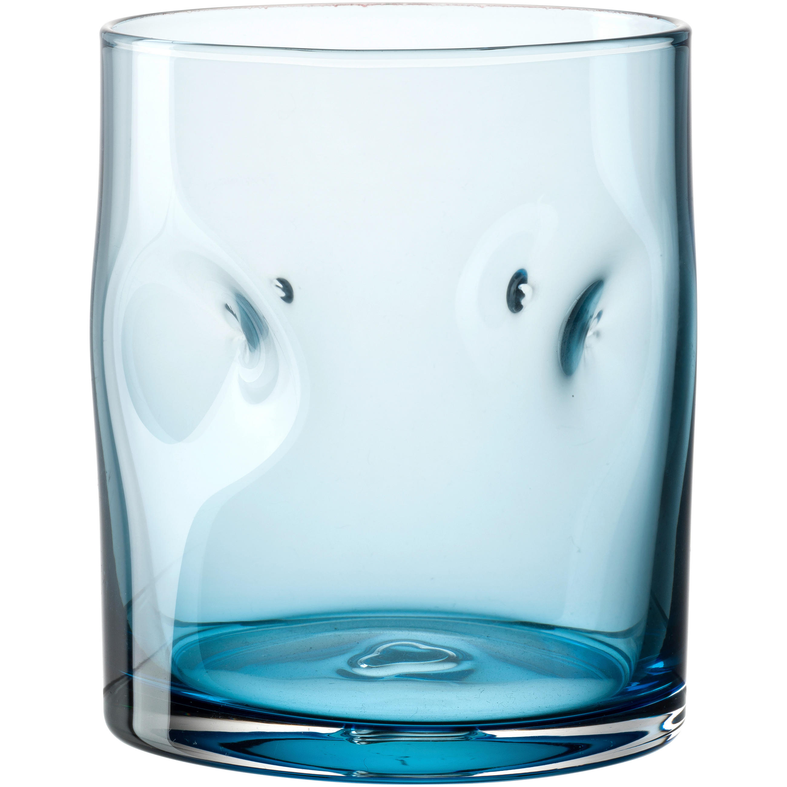 TRINKGLAS VESUVIO 300 ml  - Blau, Basics, Glas (7,5/9/7,5cm) - Leonardo