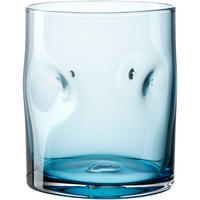 TRINKGLAS VESUVIO 300 ml  - Blau, Basics, Glas (7,5/9/7,5cm) - Leonardo