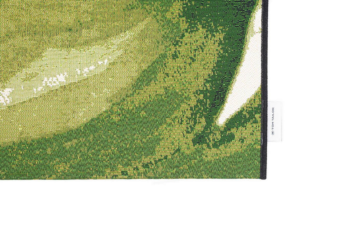 TEPPICH 123/180 cm Grün  - Grün, Design, Kunststoff/Textil (123/180cm) - Tom Tailor