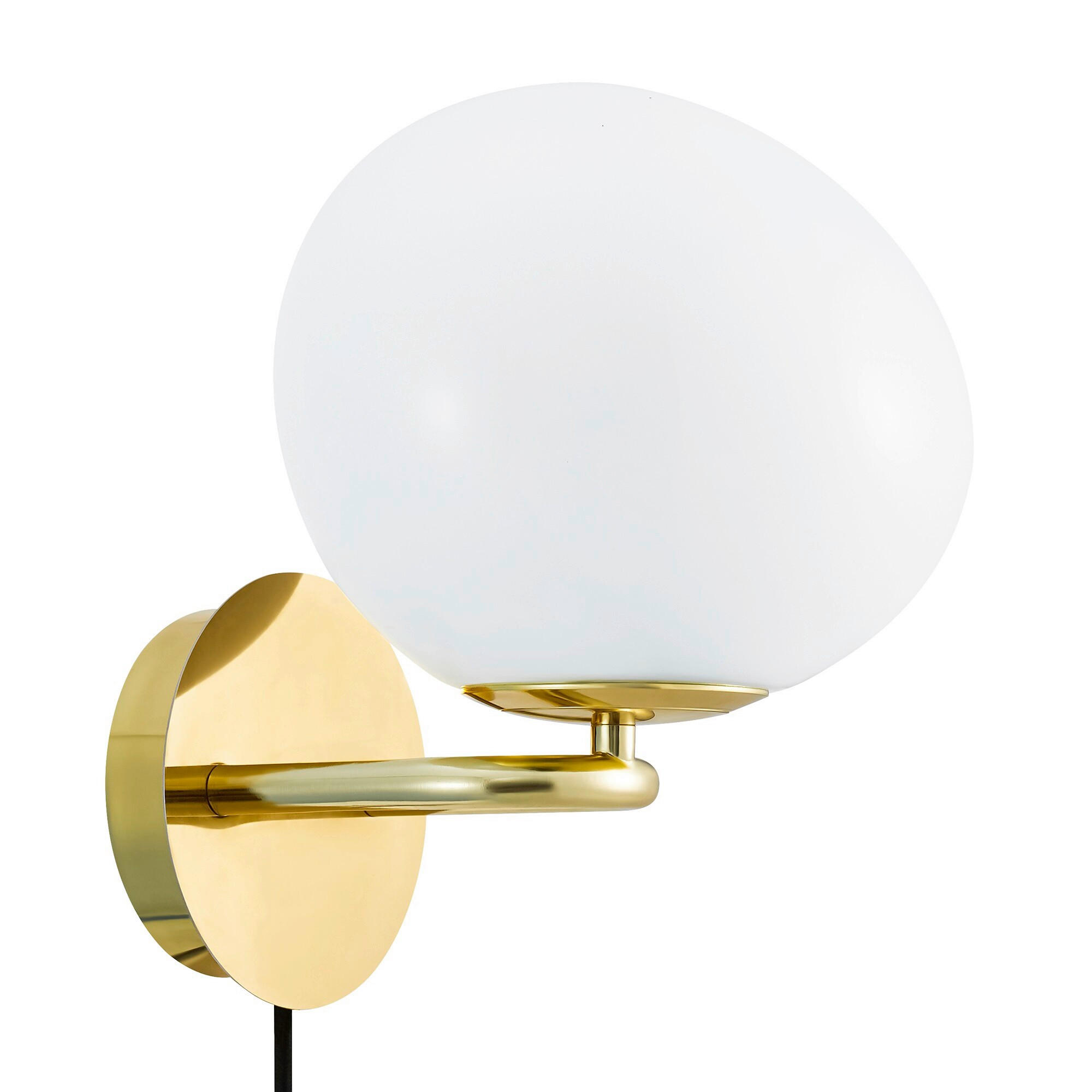 WANDLEUCHTE Shapes 26/23/22 cm  - Messingfarben, Design, Metall (26/23/22cm) - Nordlux