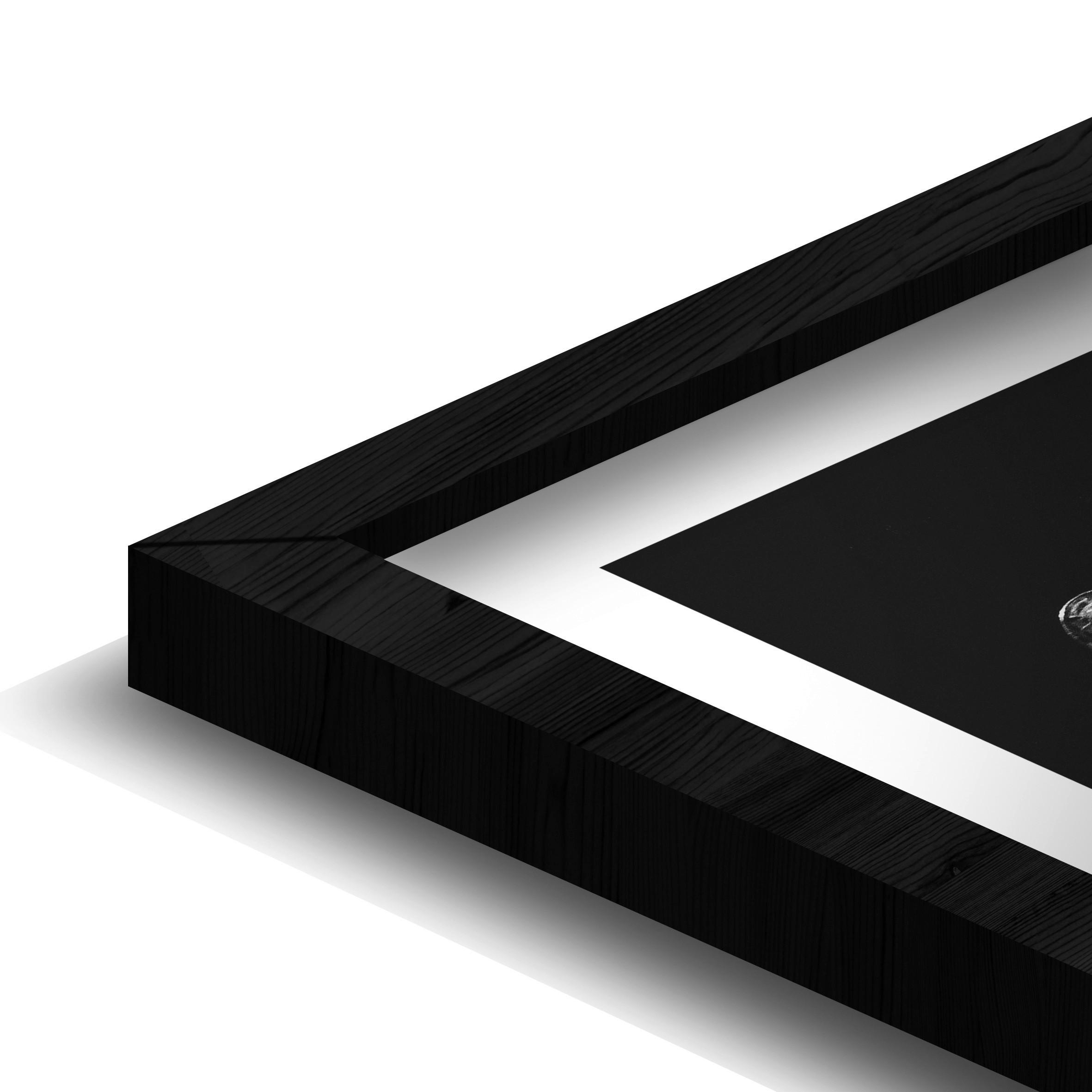 Thumbnail - Wandkraft Bild, Schwarz, Kunststoff, quadratisch, 74x74 cm, Fotografie, einfache und schnelle Anbringung, matt, gerahmt,...