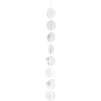 GIRLANDE - Weiss, Basics, Papier (90cm) - Räder