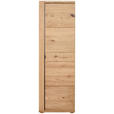 GARDEROBENSCHRANK  in 62/196/38 cm  - Wildeiche/Anthrazit, Natur, Holz/Holzwerkstoff (62/196/38cm) - Linea Natura