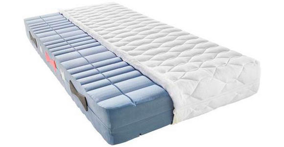 KALTSCHAUMMATRATZE 90/190 cm Höhe ca. 21 cm - Weiß, Basics, Textil (90/190cm) - Sleeptex
