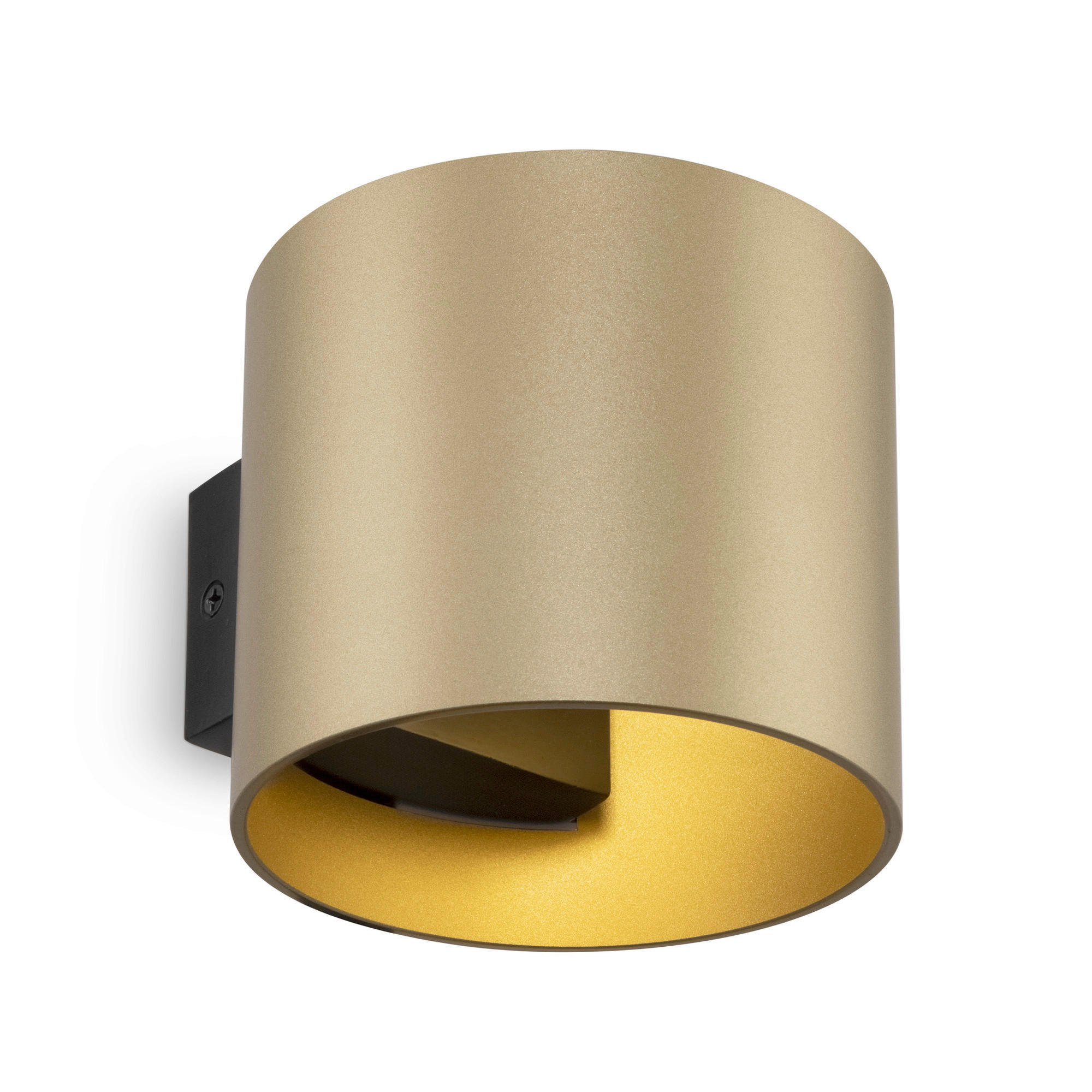 WANDLEUCHTE Ceiling & Wall 10/8,8 cm   - Goldfarben, Trend, Metall (10/8,8cm) - MAYTONI