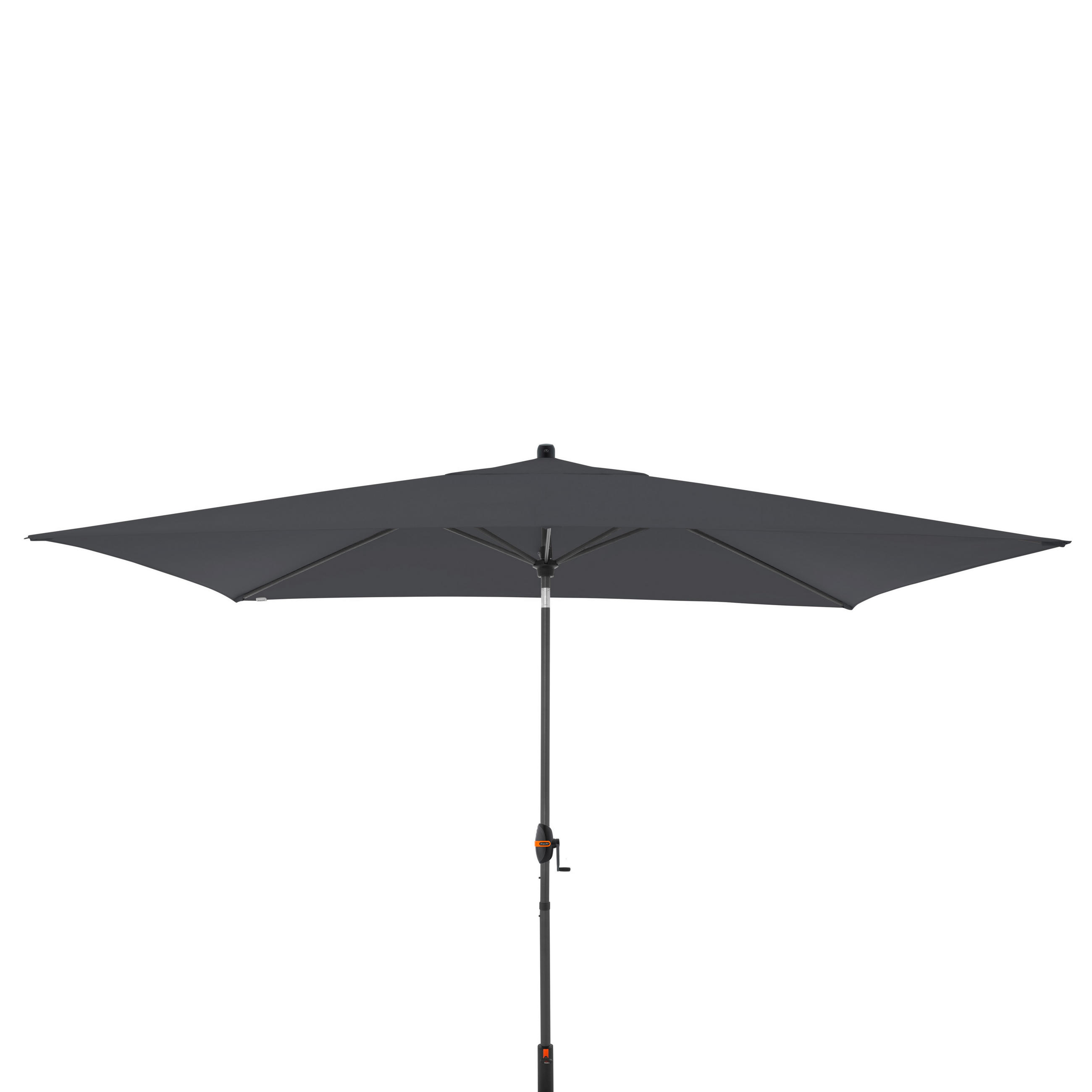 SONNENSCHIRM 300x200 cm Anthrazit  - Anthrazit, Basics, Textil/Metall (300/200cm) - Doppler