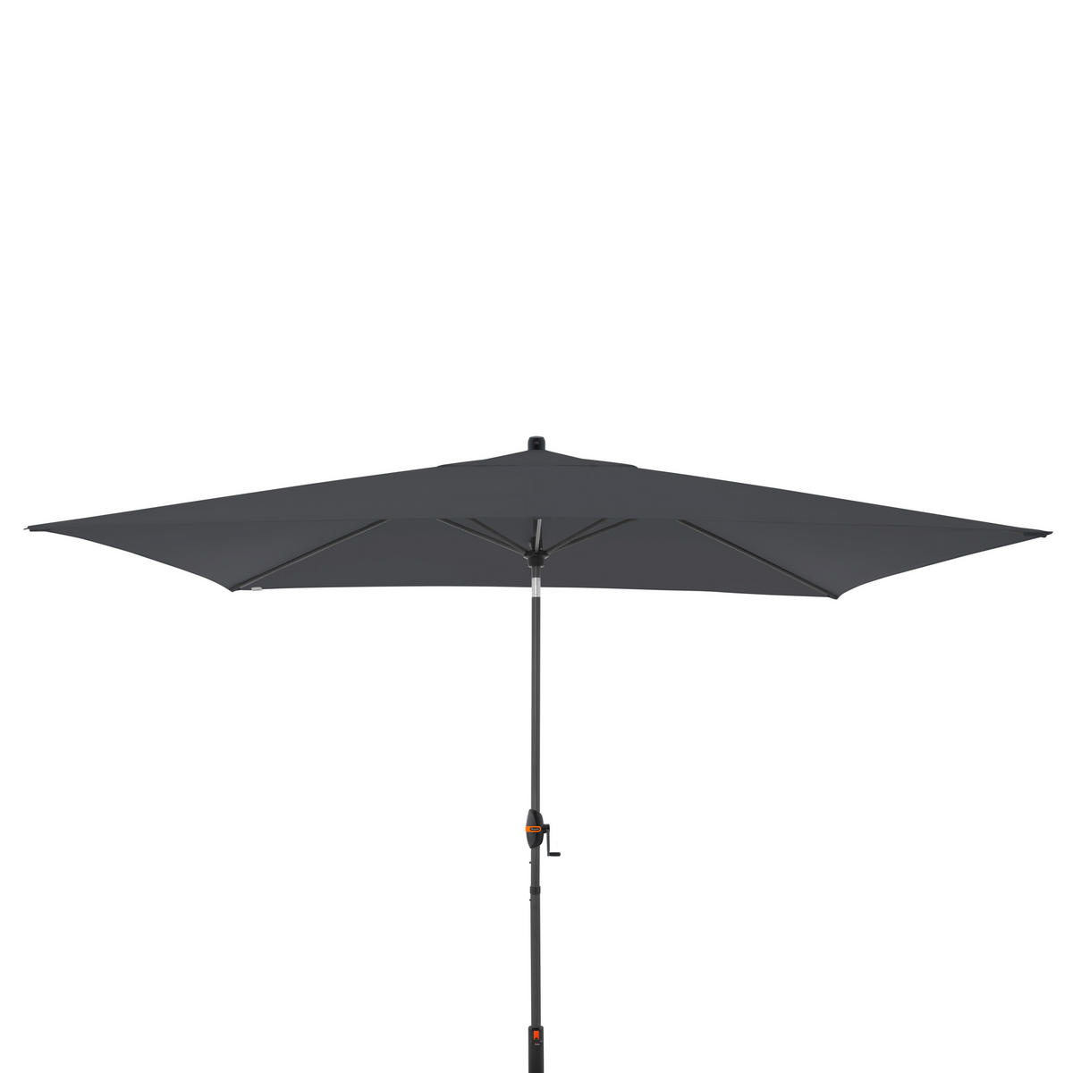 SONNENSCHIRM 300x200 cm Anthrazit  - Anthrazit, Basics, Textil/Metall (300/200cm) - Doppler